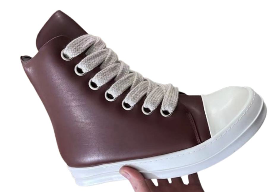 RICK OWENS Classic High Top Coarse Lace OG0526455