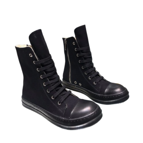 Rick Owens Vanbu high top fashionable casual board shoes OG0526456