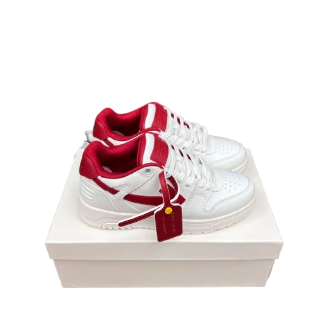 OFF-WHITE Out Of White White Red OG0528497