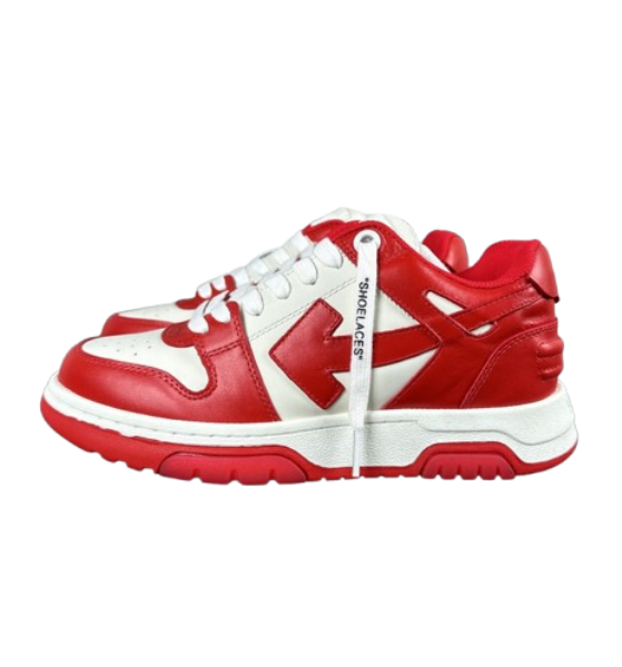 OFF-WHITE Out Of Office Red And White OG0528501