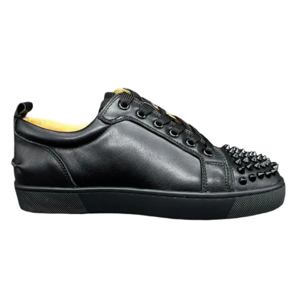 Christian Louboutin Louis Junior Spikes Flat Black OG0707665