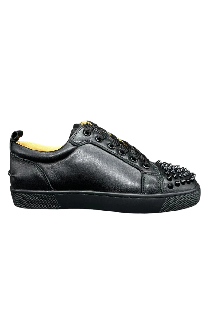 Christian Louboutin Louis Junior Spikes Flat Black OG0707665