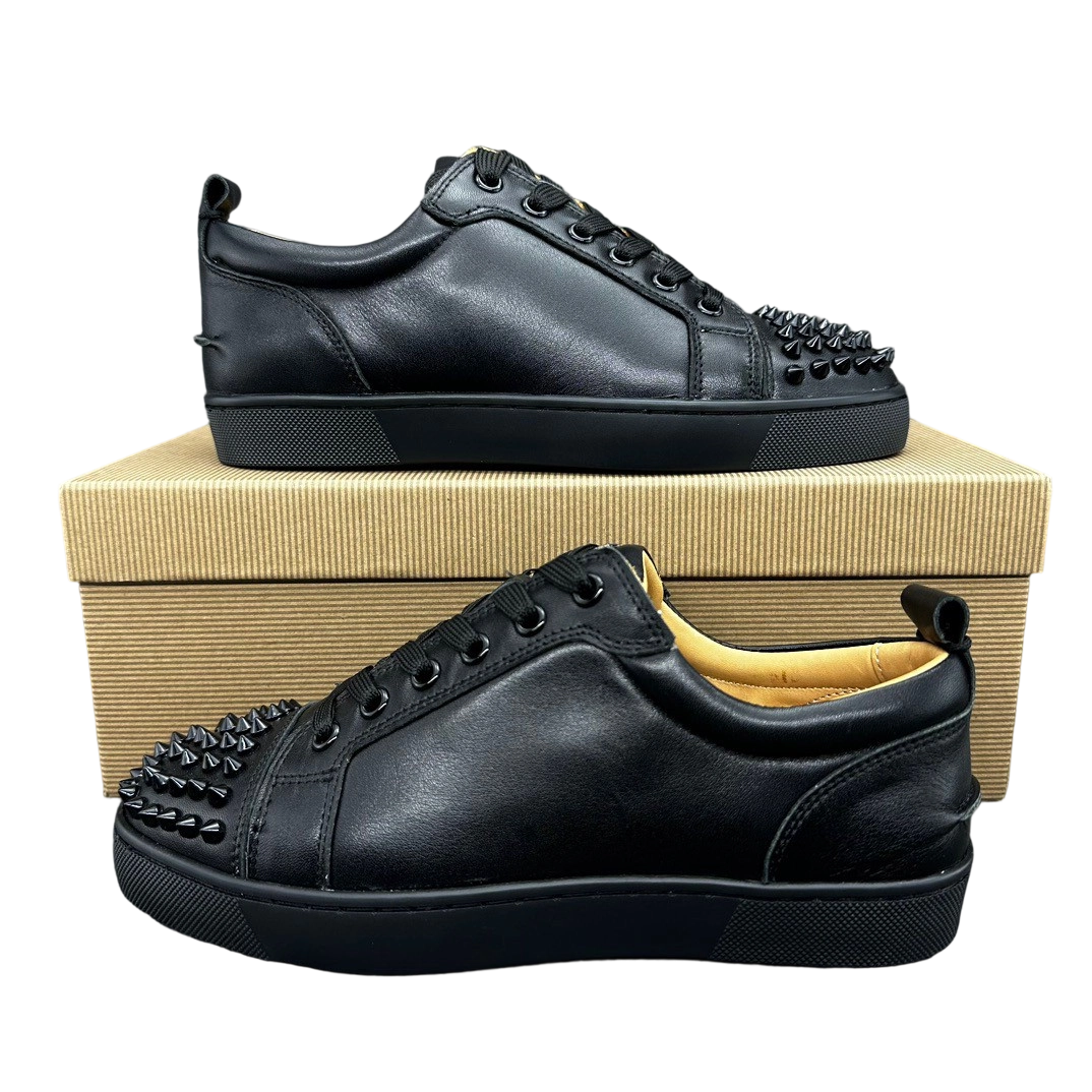 Christian Louboutin Louis Junior Spikes Flat Black OG0707665