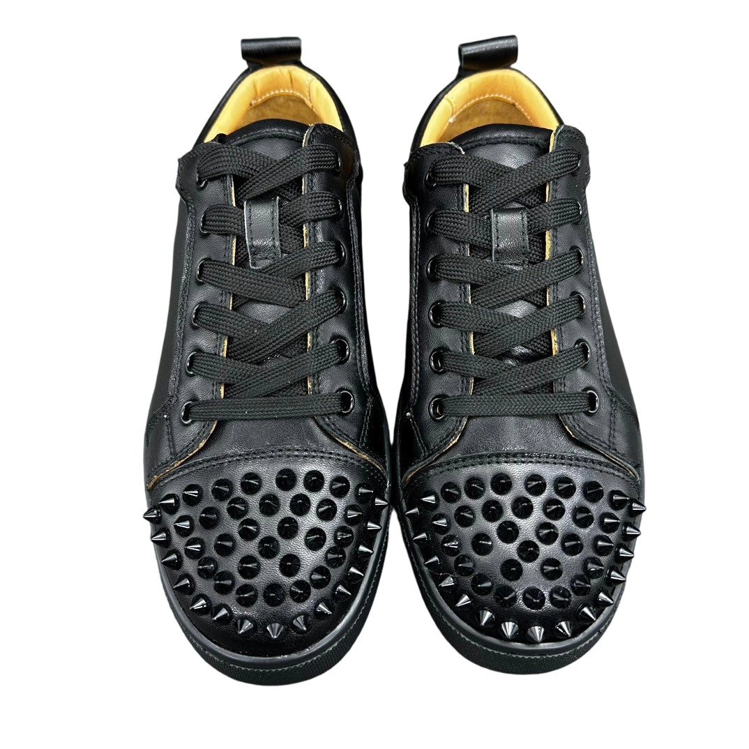 Christian Louboutin Louis Junior Spikes Flat Black OG0707665