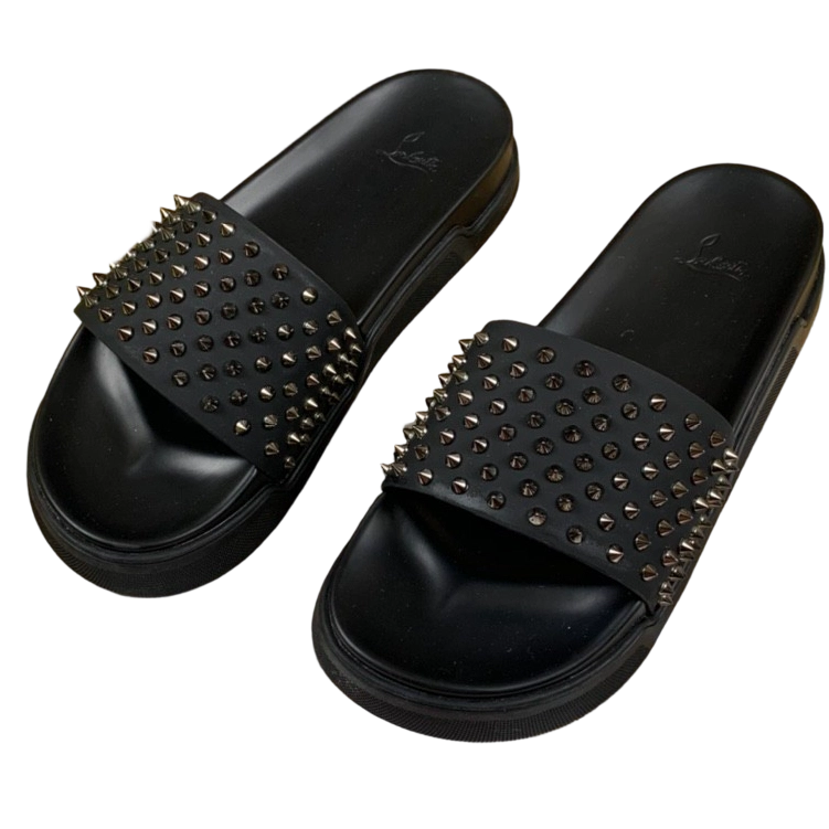 Christian Louboutin Pool Fun Slide ‘Black’ OG0707668