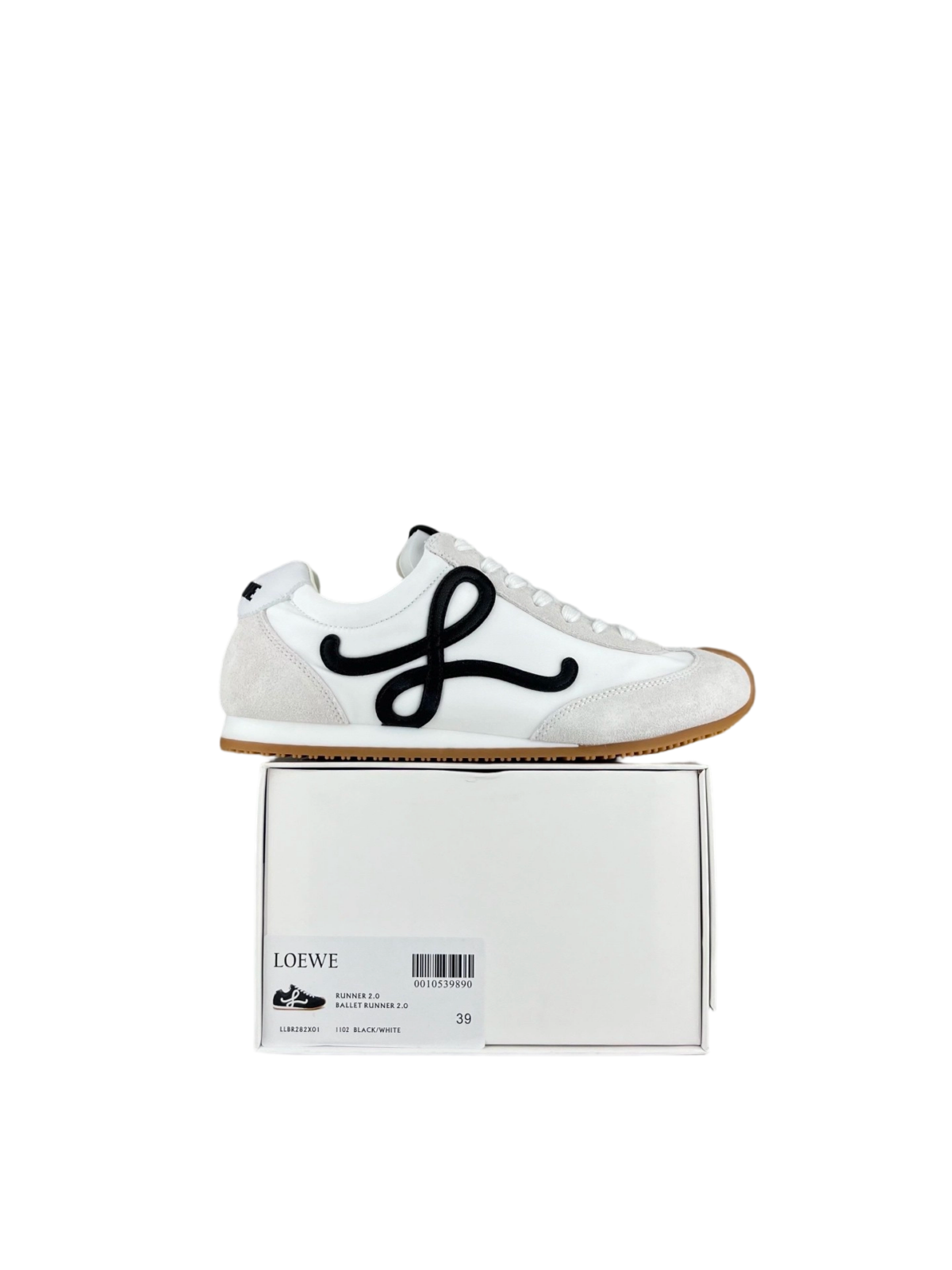 Loewe Ballet Runner 2.0 White Black OG0707671