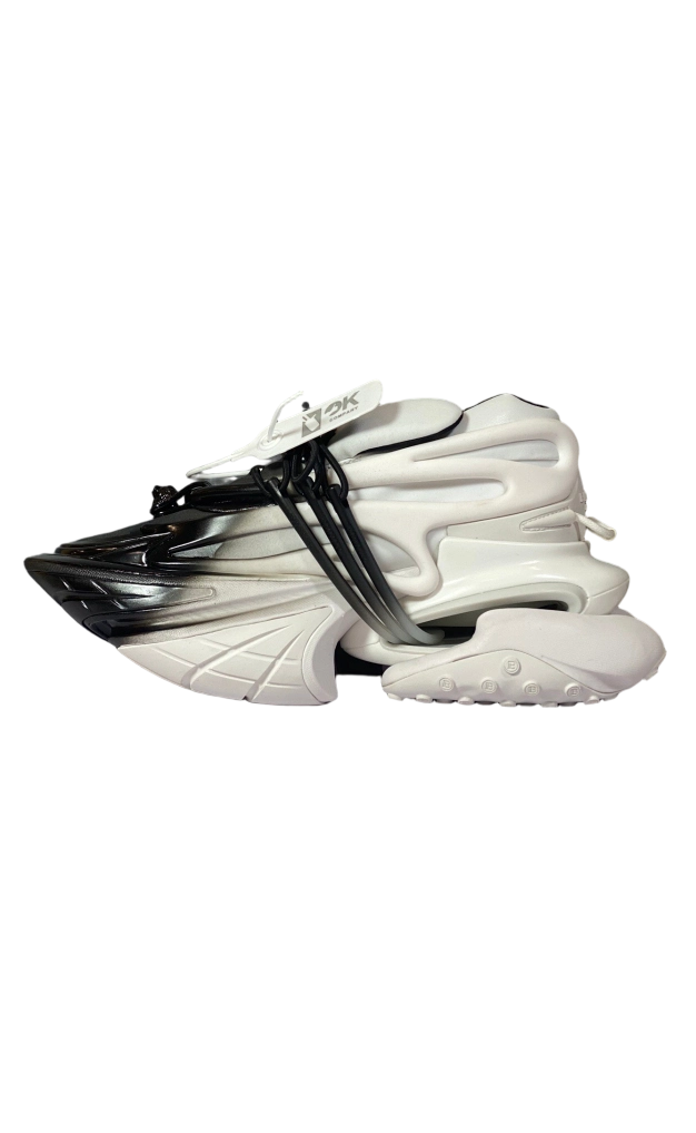 Balmain Unicorn Low-Top White Black Gradiant OG0708713