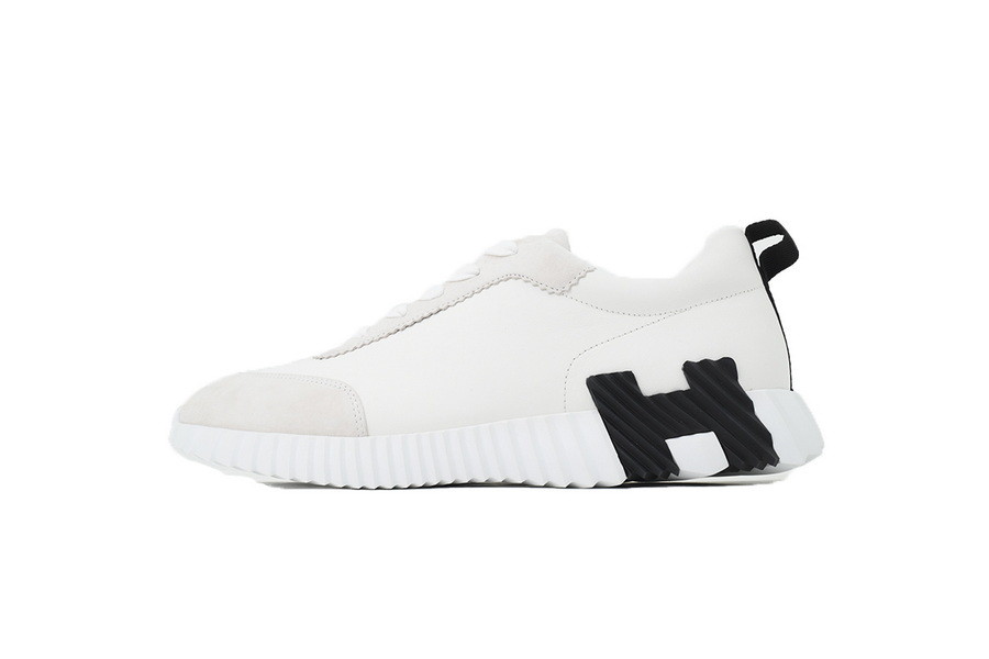 Hermes Bouncing Sneaker Blanc & Black Label OG0708715