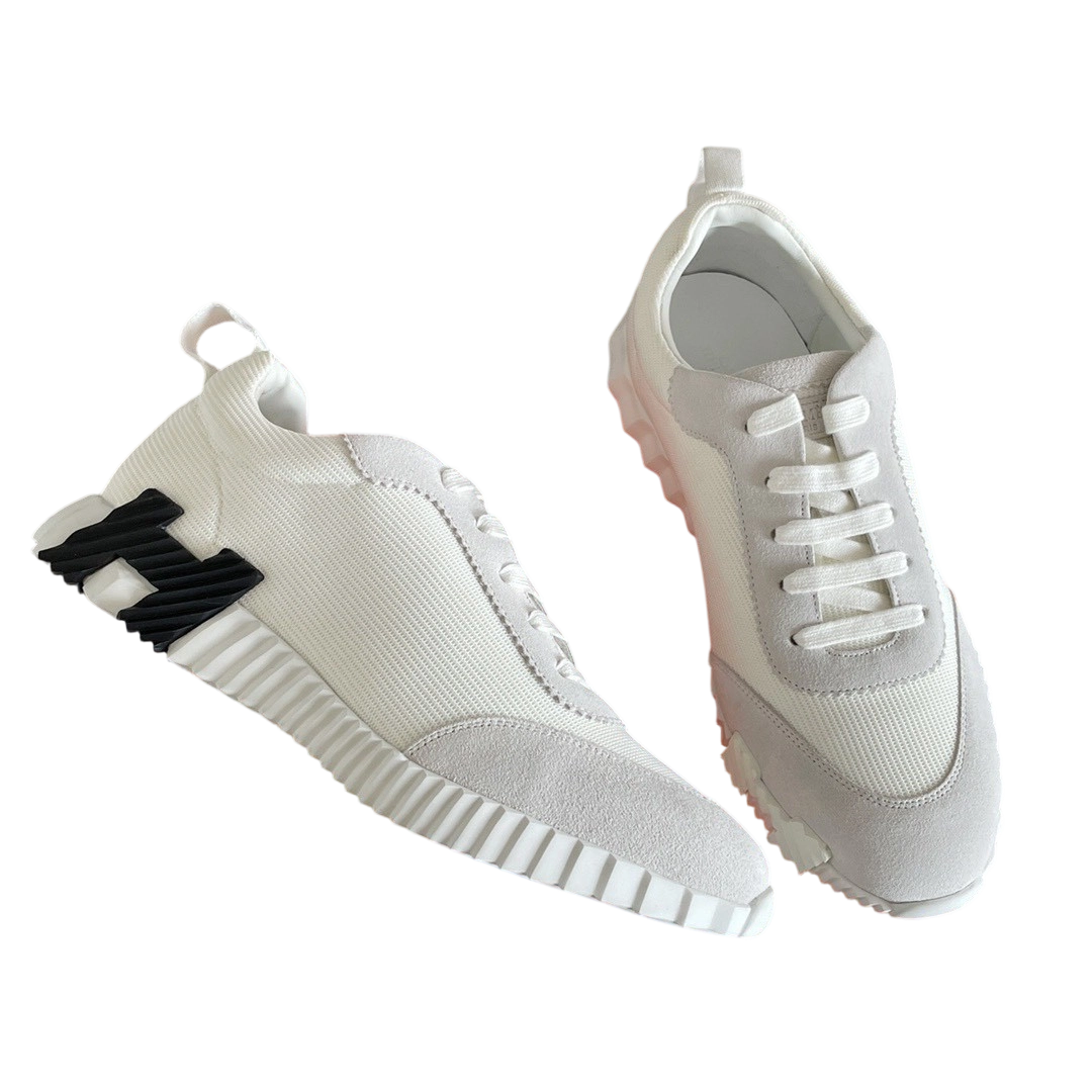 Hermes Bouncing Sneaker Blanc & Black Label OG0708715