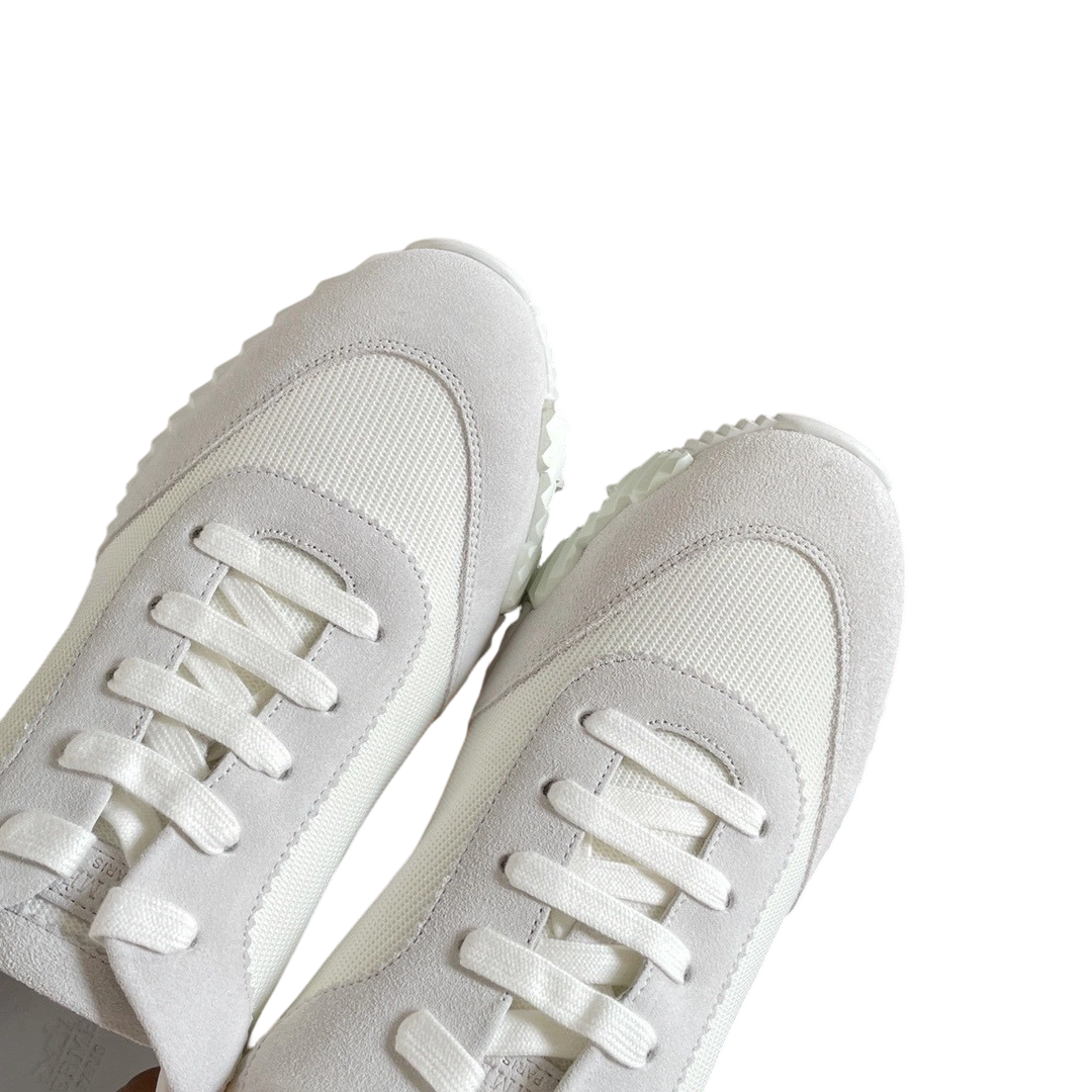 Hermes Bouncing Sneaker Blanc & Black Label OG0708715