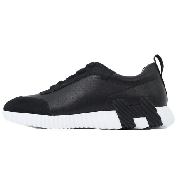 Hermes Bouncing Sneaker Noir Leather OG0708717