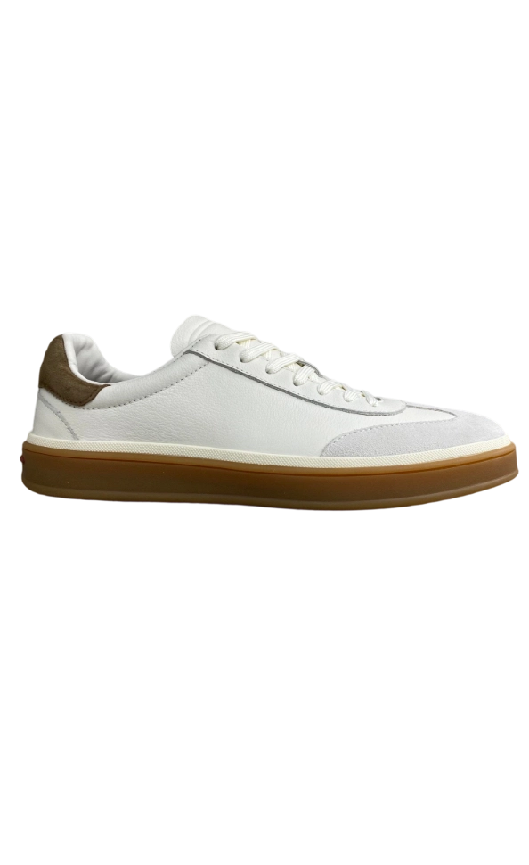 Loro Piana Tennis Walk Sneaker Suede Calf Split Beige OG0715727