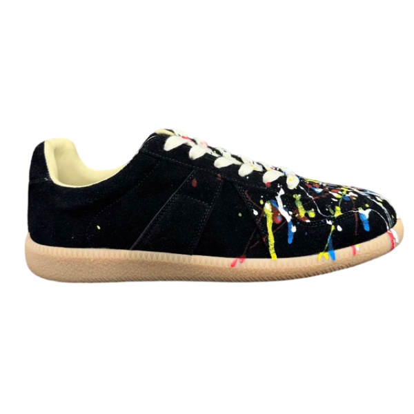 Maison Margiela Black Paint Replica Sneakers OG0716753