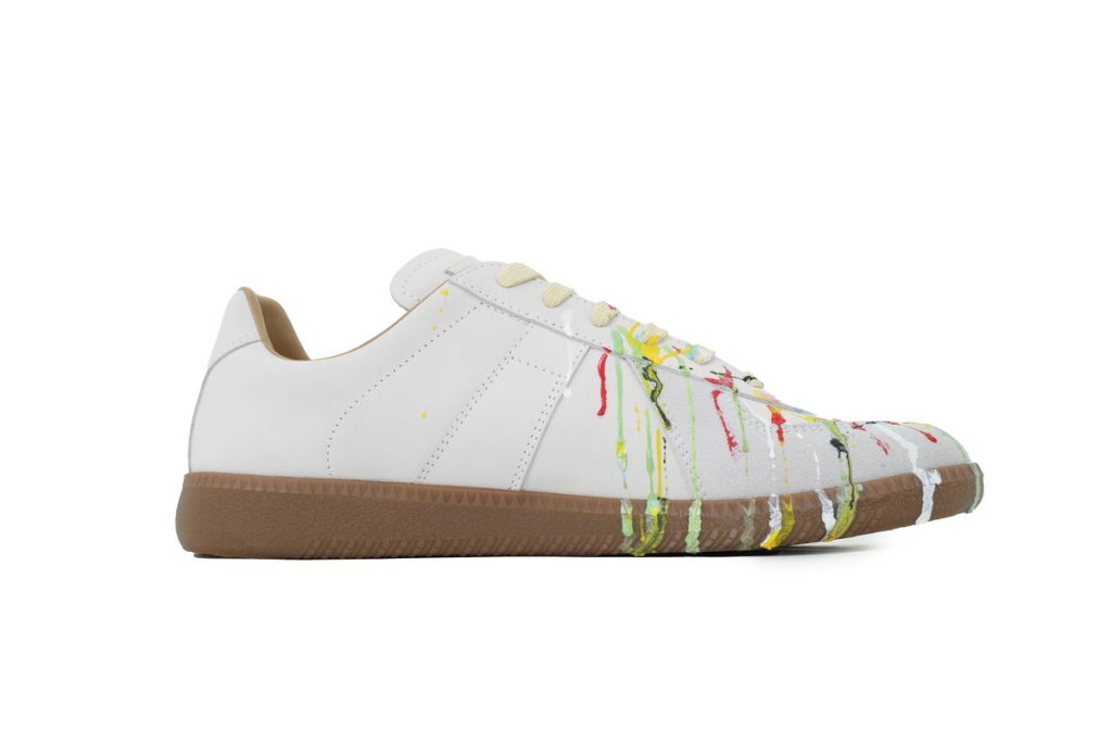Maison Margiela White Paint Replica Sneakers OG0716754