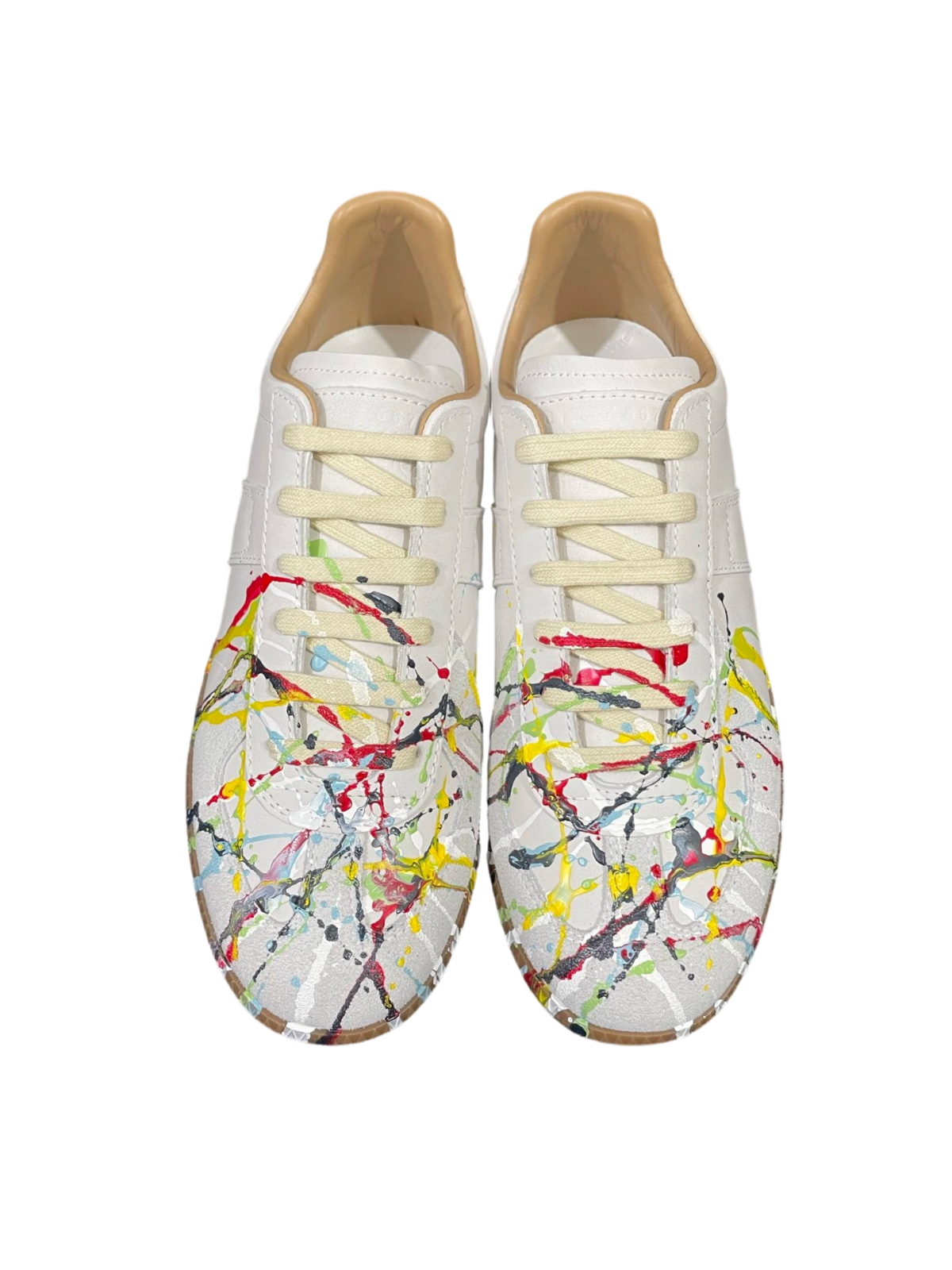 Maison Margiela White Paint Replica Sneakers OG0716754