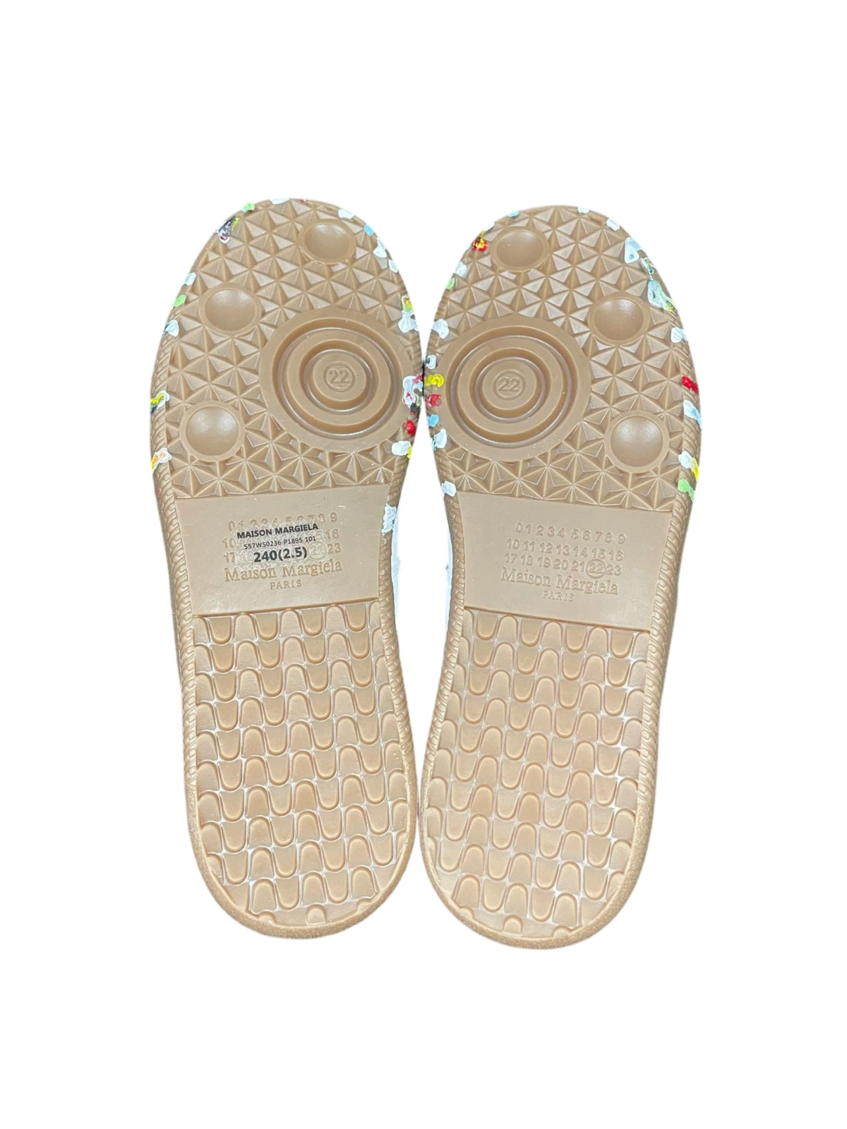 Maison Margiela White Paint Replica Sneakers OG0716754