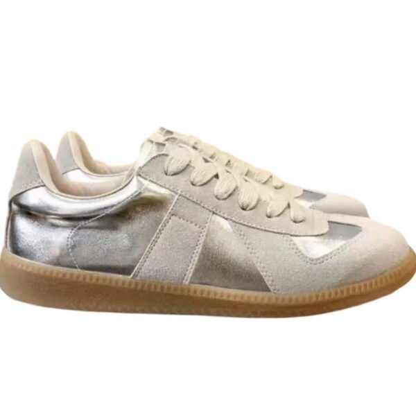 Maison Margiela Replica German Army Trainer Silver OG0716762