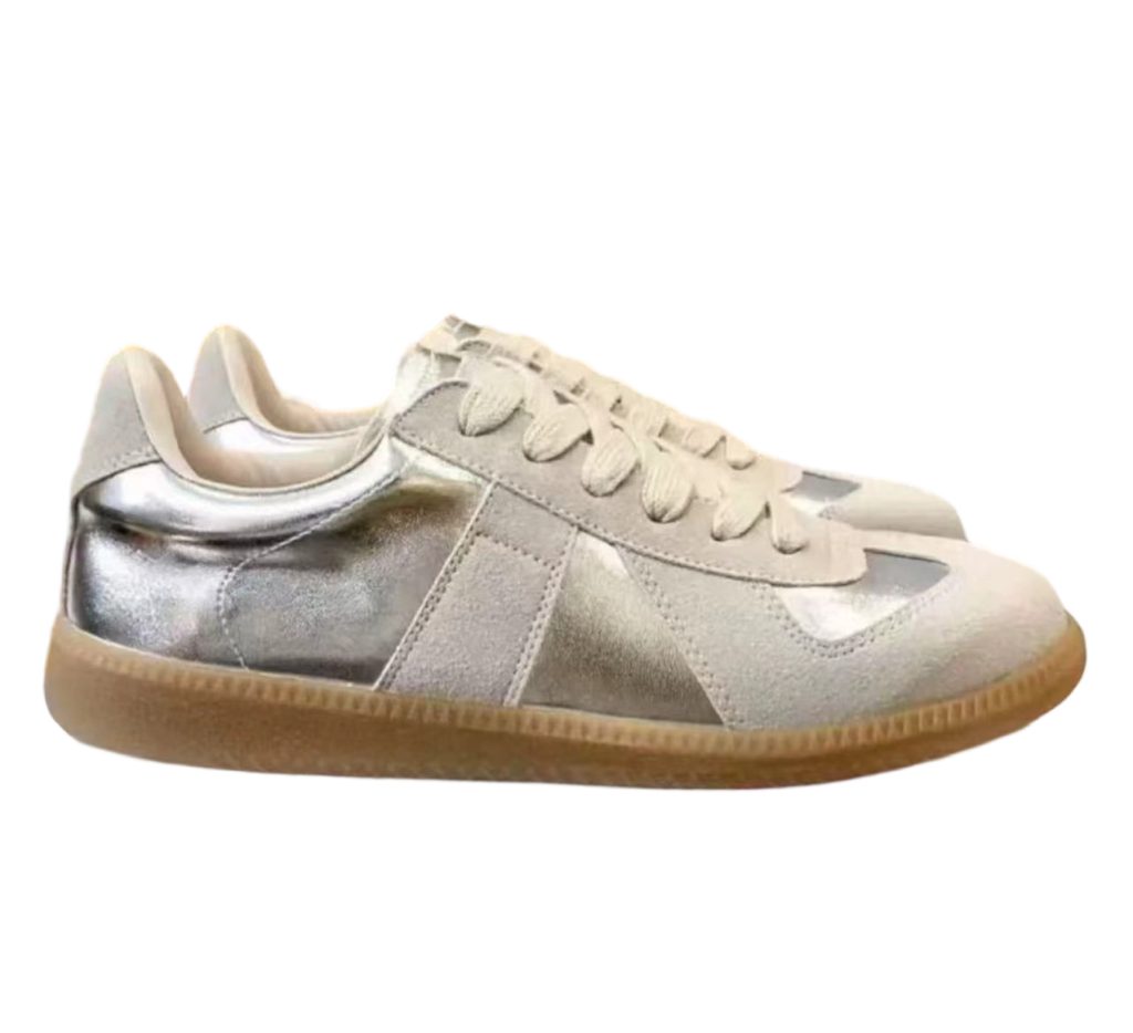 Maison Margiela Replica German Army Trainer Silver OG0716762