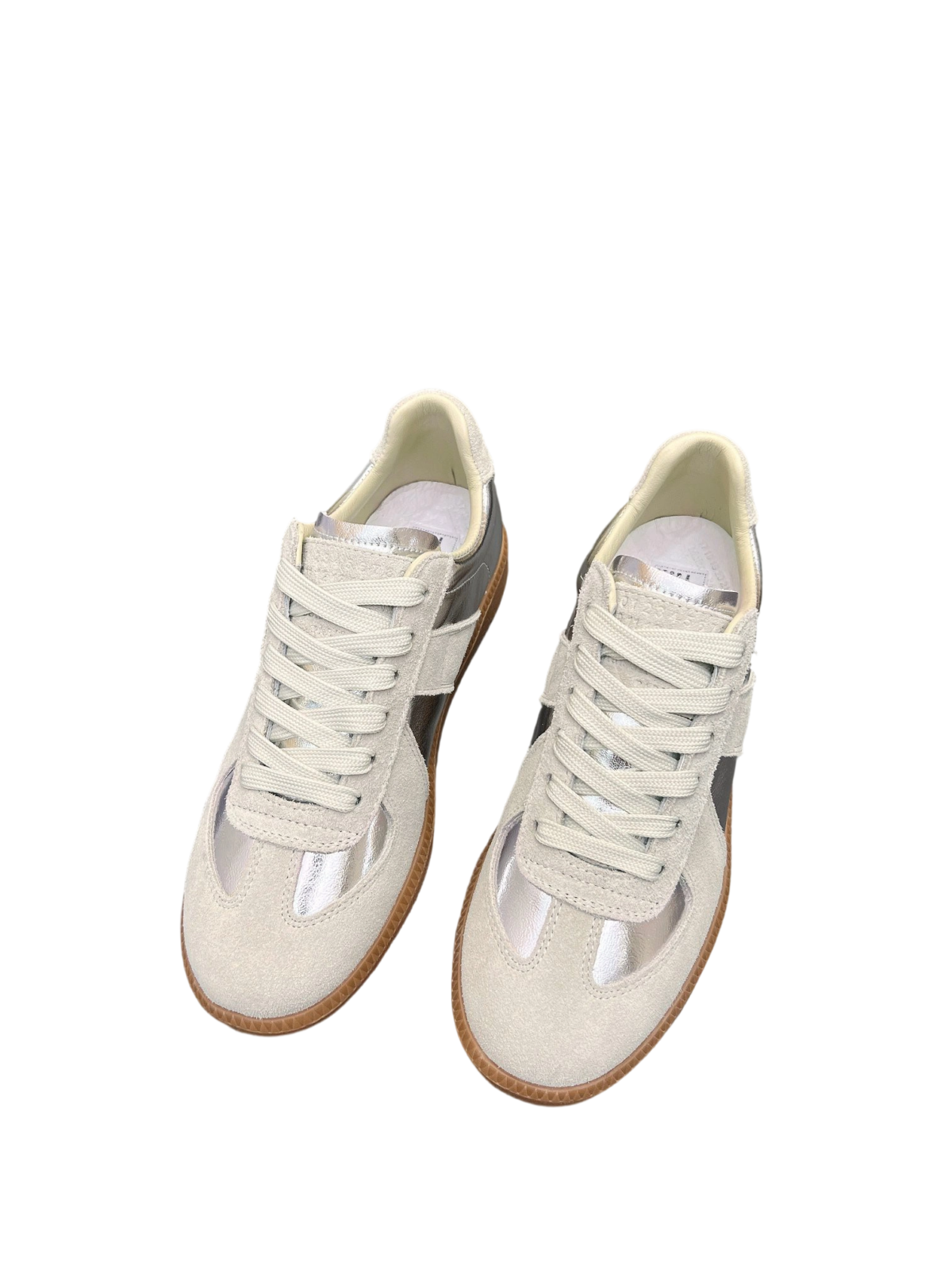Maison Margiela Replica German Army Trainer Silver OG0716762