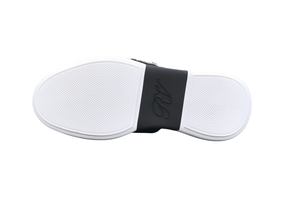 Roger Vivier White And Black Buttons OG0716781