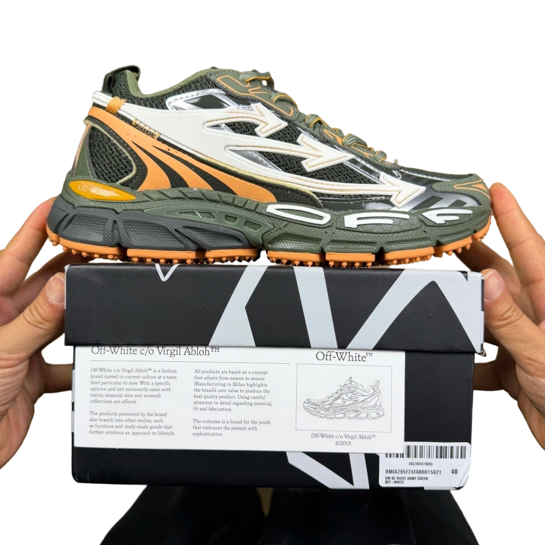 Off-White Be Right BacK Military Green OG0717794