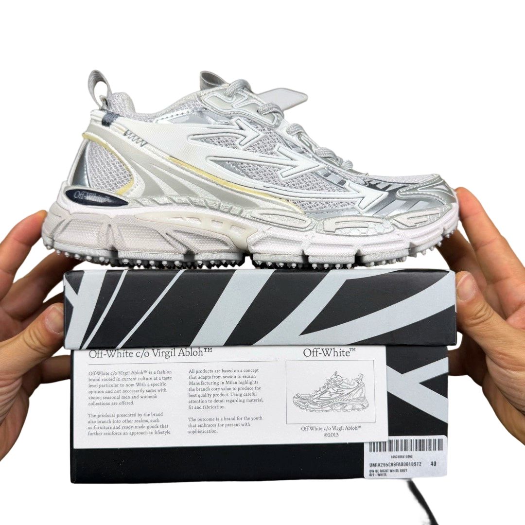 Off-White Be Right BacK Military White Gray OG0717795