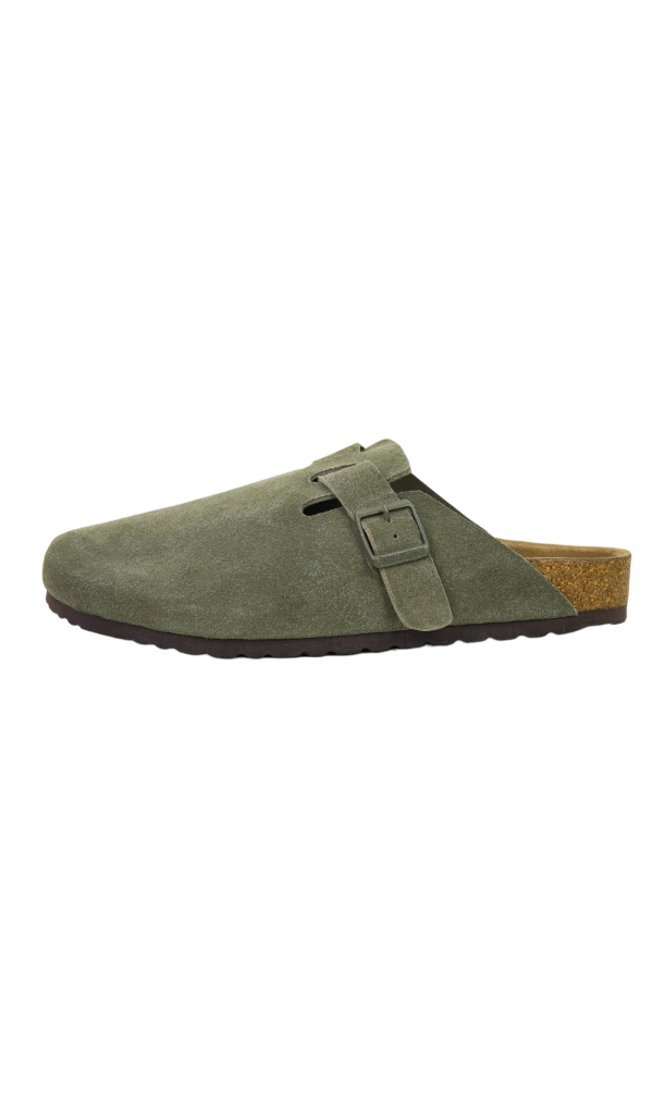 Birkenstock Boston Soft Footbed Dark Green OG0717802