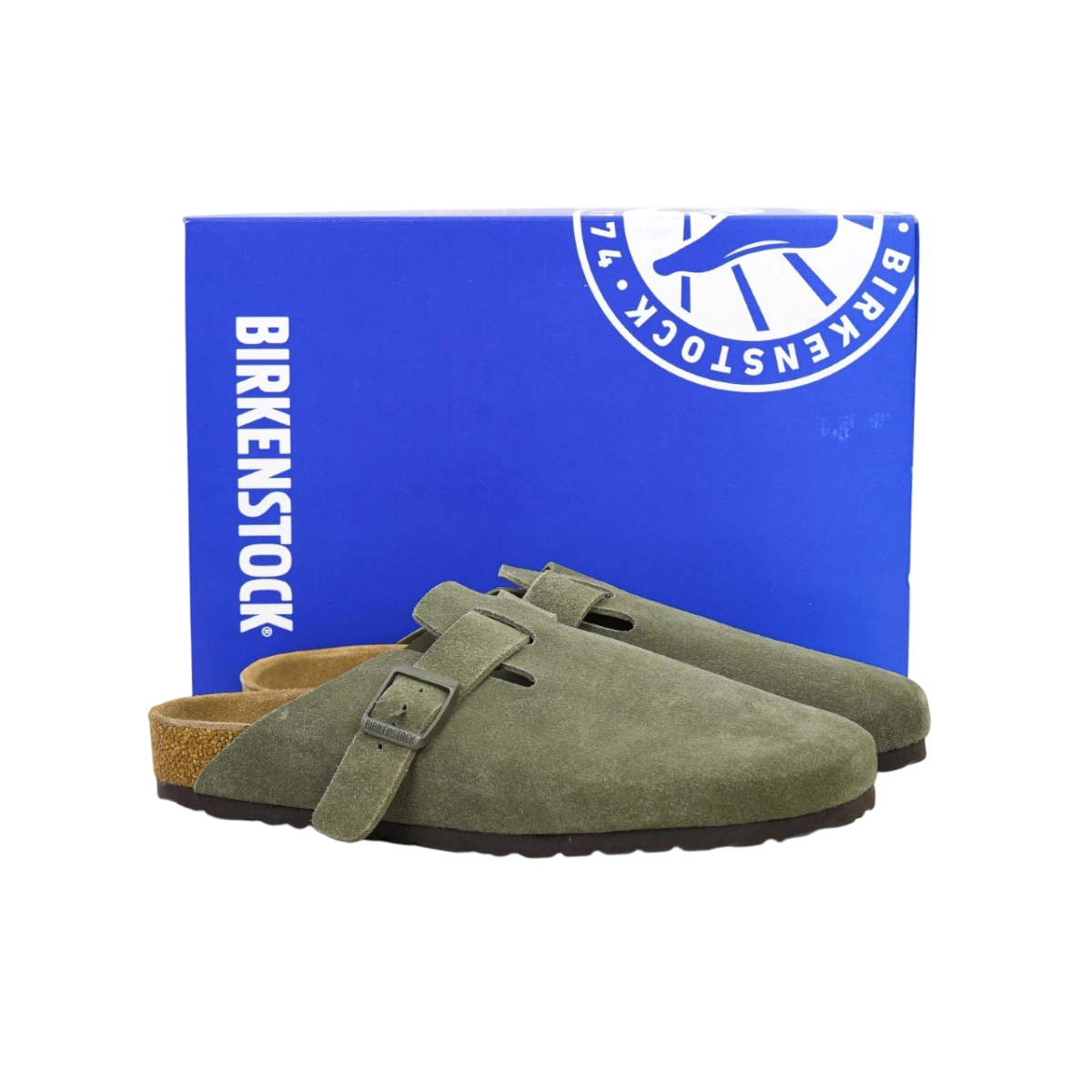 Birkenstock Boston Soft Footbed Dark Green OG0717802