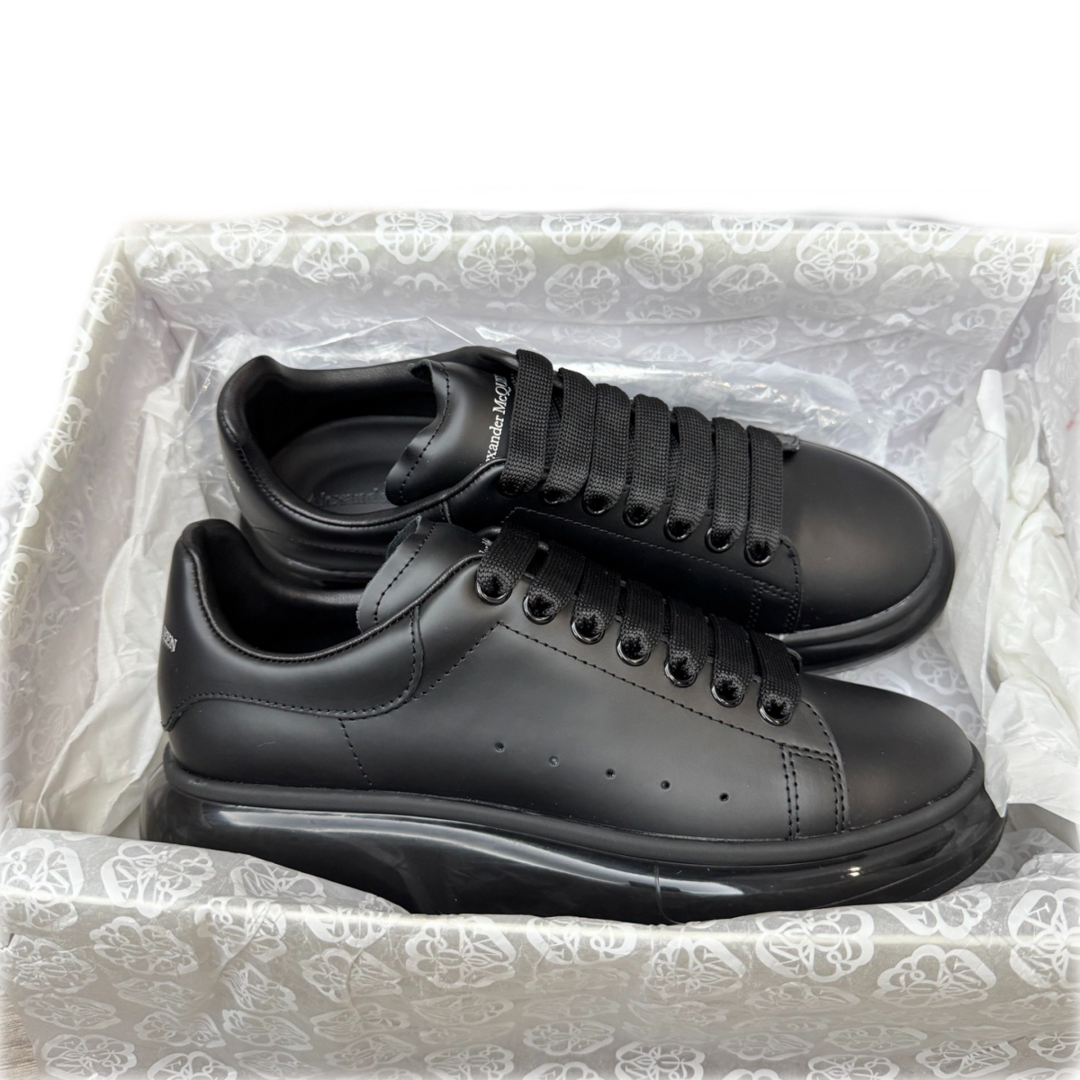 Alexander McQueen Oversized Black Shiny Sole OG0717803