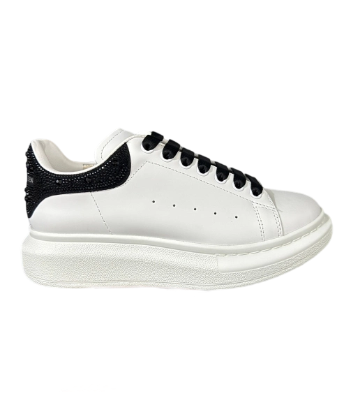 Alexander McQueen Oversized White Black Crystals OG0717807
