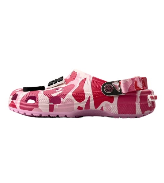 BAPE x Crocs Classic Clog ‘ABC Camo-Pink’ OG0717813
