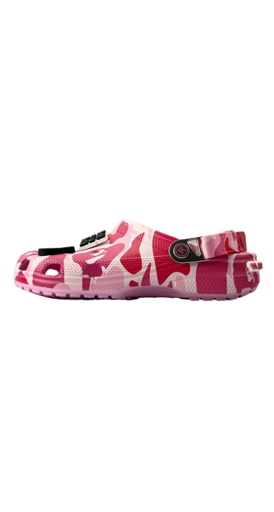 BAPE x Crocs Classic Clog ‘ABC Camo-Pink’ OG0717813