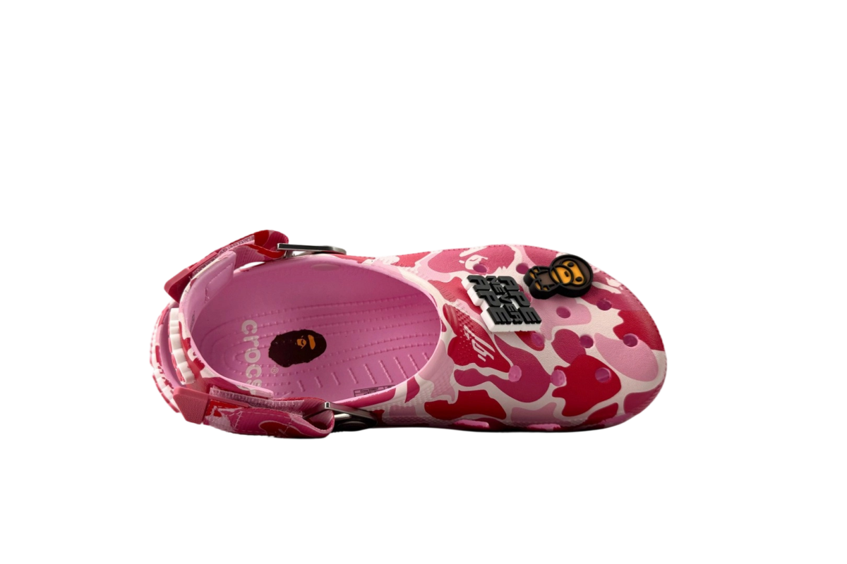 BAPE x Crocs Classic Clog ‘ABC Camo-Pink’ OG0717813