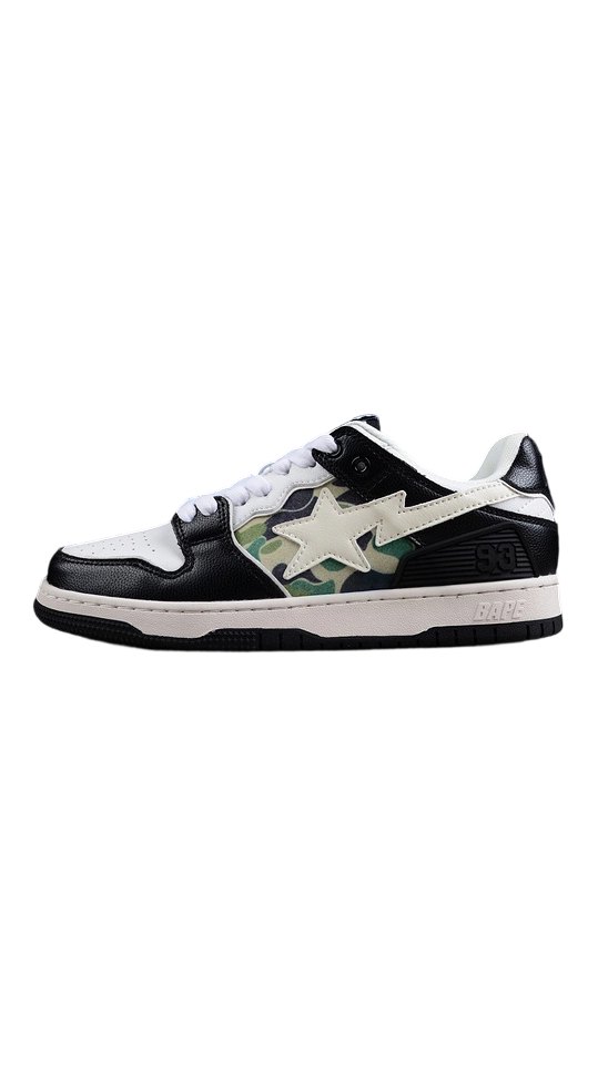 A Bathing Ape Bape SK8 Sta Camo Black White OG0718830