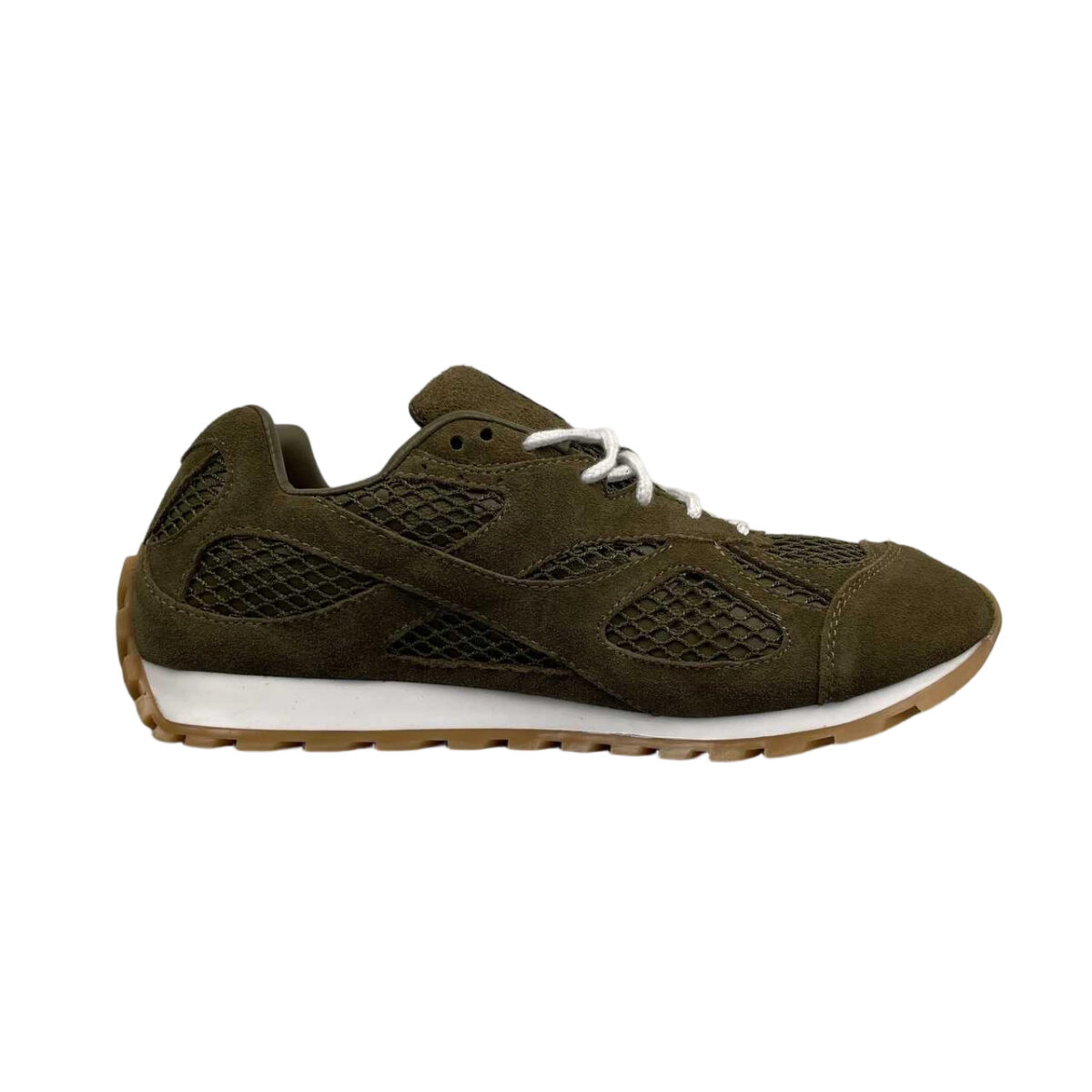 Bottega Veneta Orbit Sneakers Suede Green OG0724898