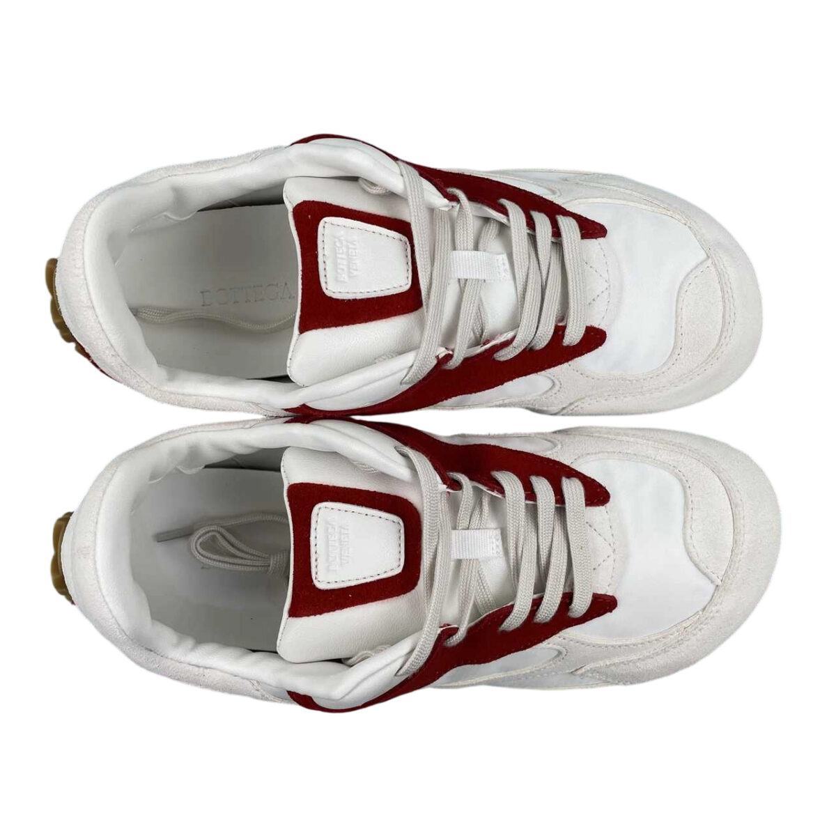 Bottega Veneta Orbit Sneaker ‘White Red’ OG0724905