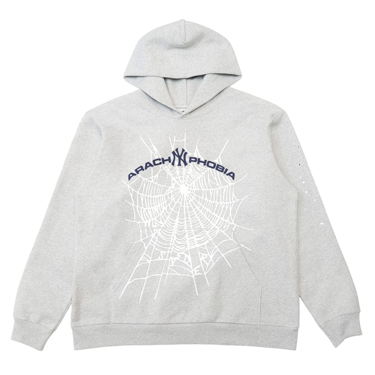 Sp5der Arach NY Phobia Hoodie Grey OG0725102