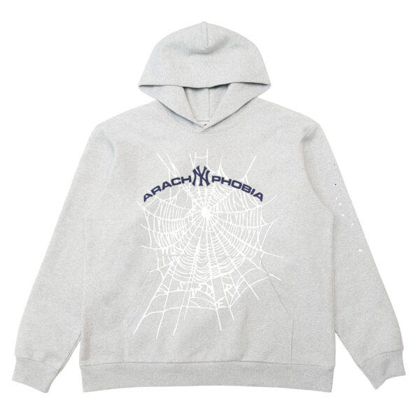 Sp5der Arach NY Phobia Hoodie Grey OG0725102