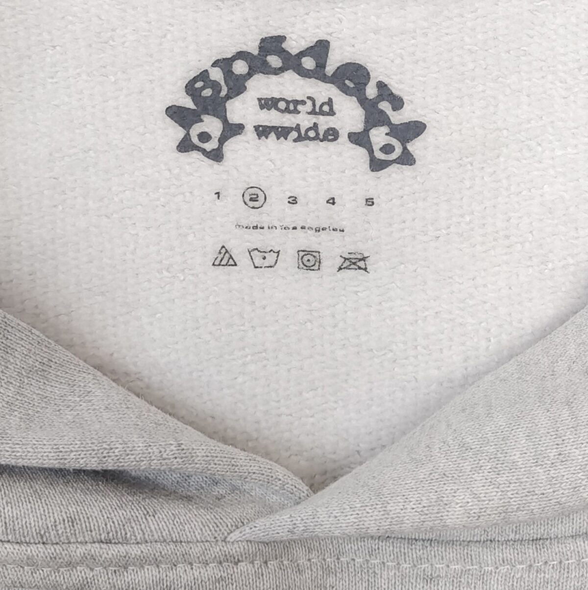 Sp5der Arach NY Phobia Hoodie Grey OG0725102