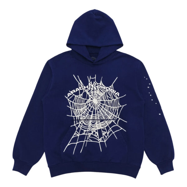 Sp5der Arach NY Phobia Hoodie NavyAsh OG0725103