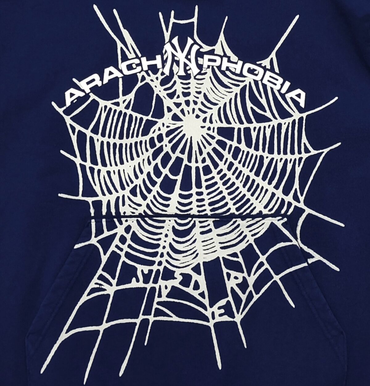 Sp5der Arach NY Phobia Hoodie NavyAsh OG0725103
