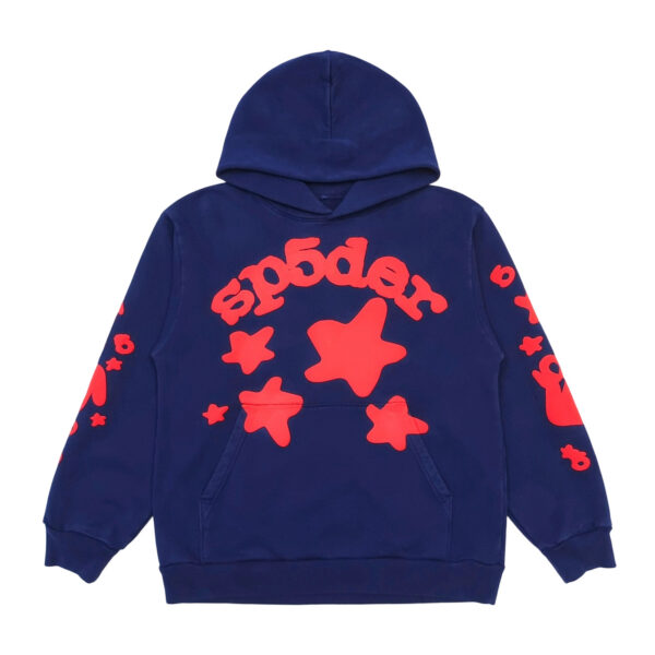 Sp5der Hoodie Slate Beluga Hoodie Black OG0725107