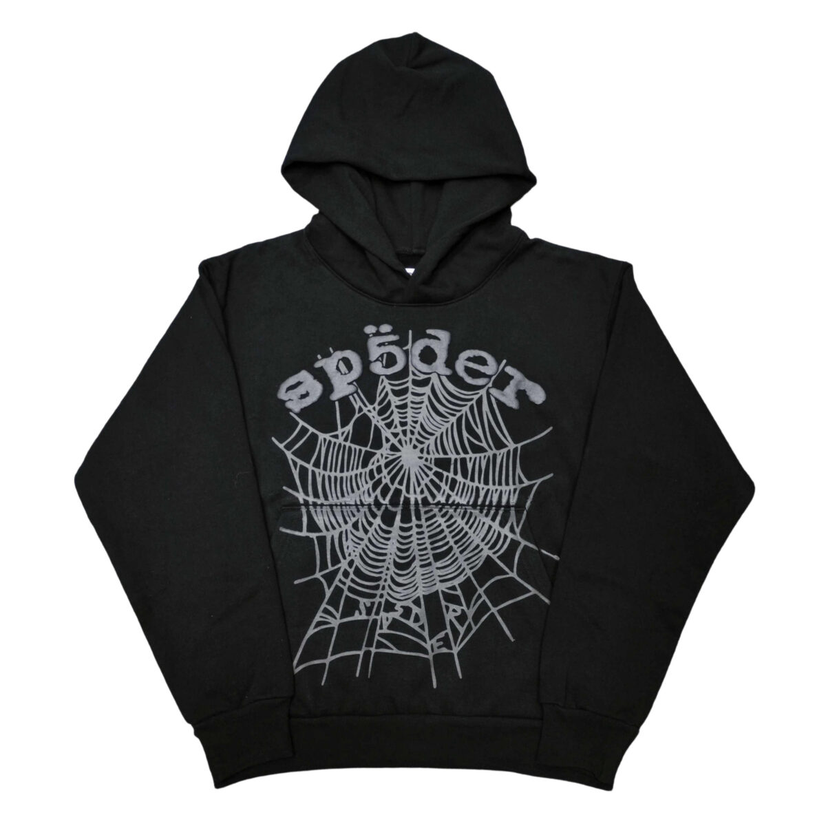 Sp5der Phantom Web Hoodie Black OG0725114