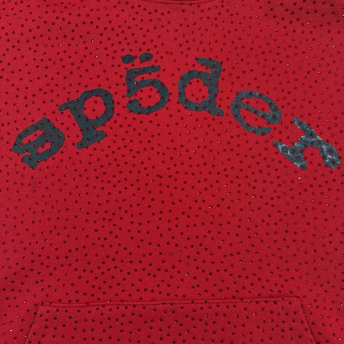 Sp5der VVS Hoodie Red OG0725118