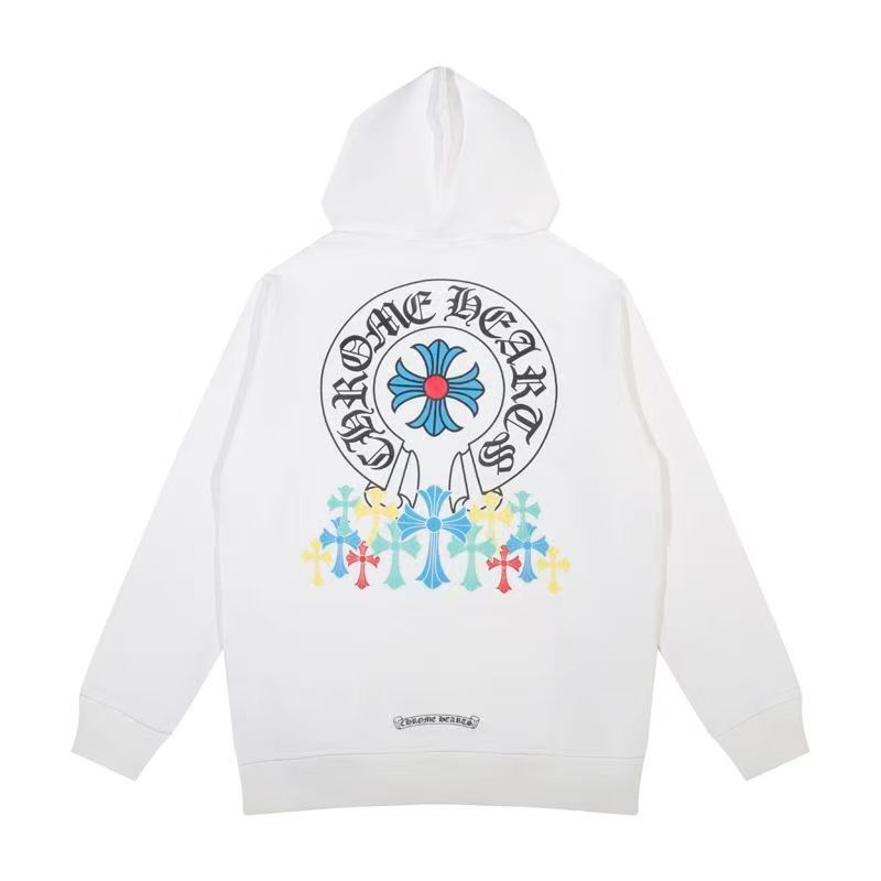 Chrome Hearts Hoodie White Sweatshirt OG0725135