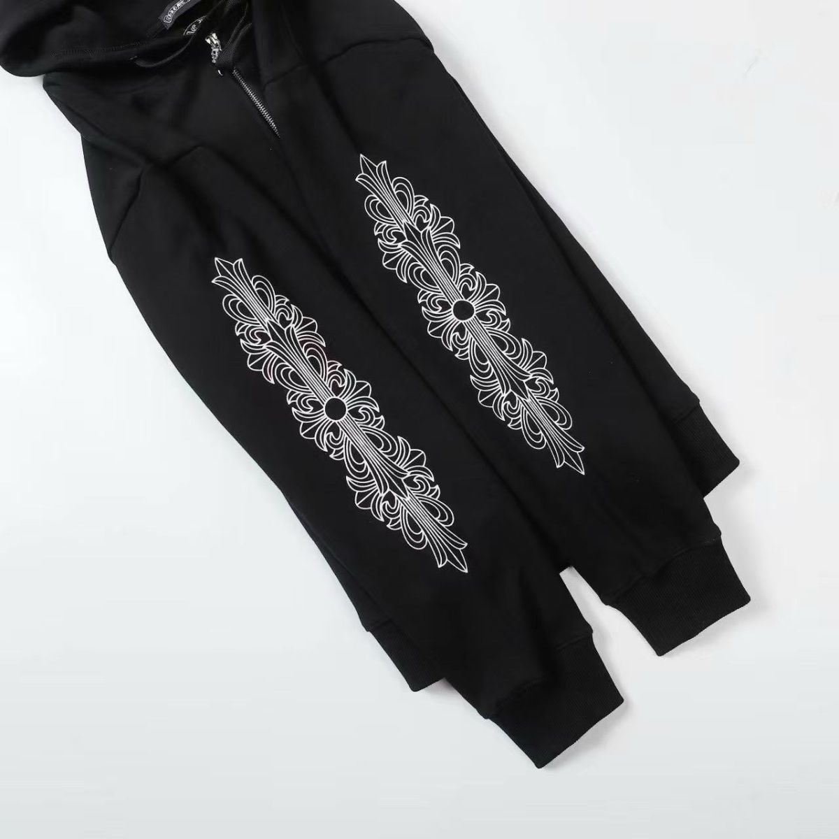 Chrome Hearts Hoodie Zip-Up Jacket Hoodie Black A OG0725137