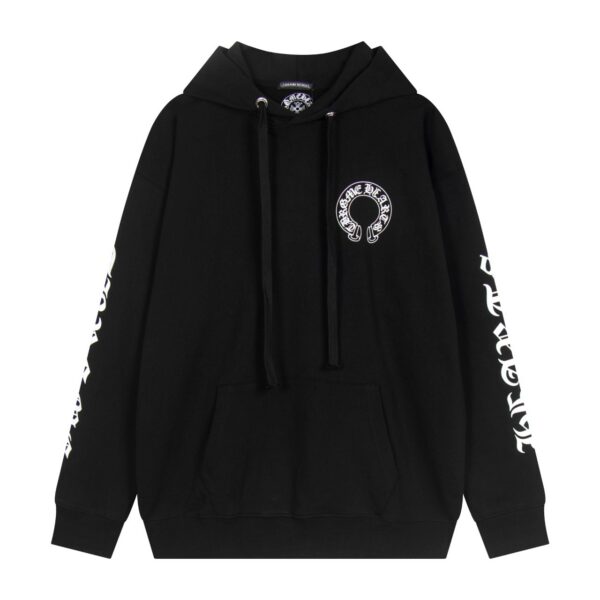 Chrome Hearts X Matty Boy Horseshoe Pullover Hoodie Black OG0725140