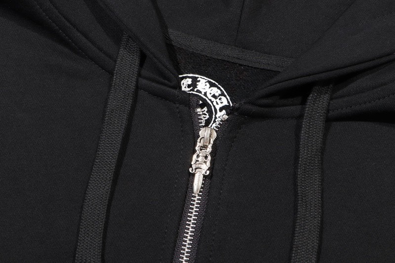 Chrome Hearts Multi Color Cross Hoodie Black OG0725142