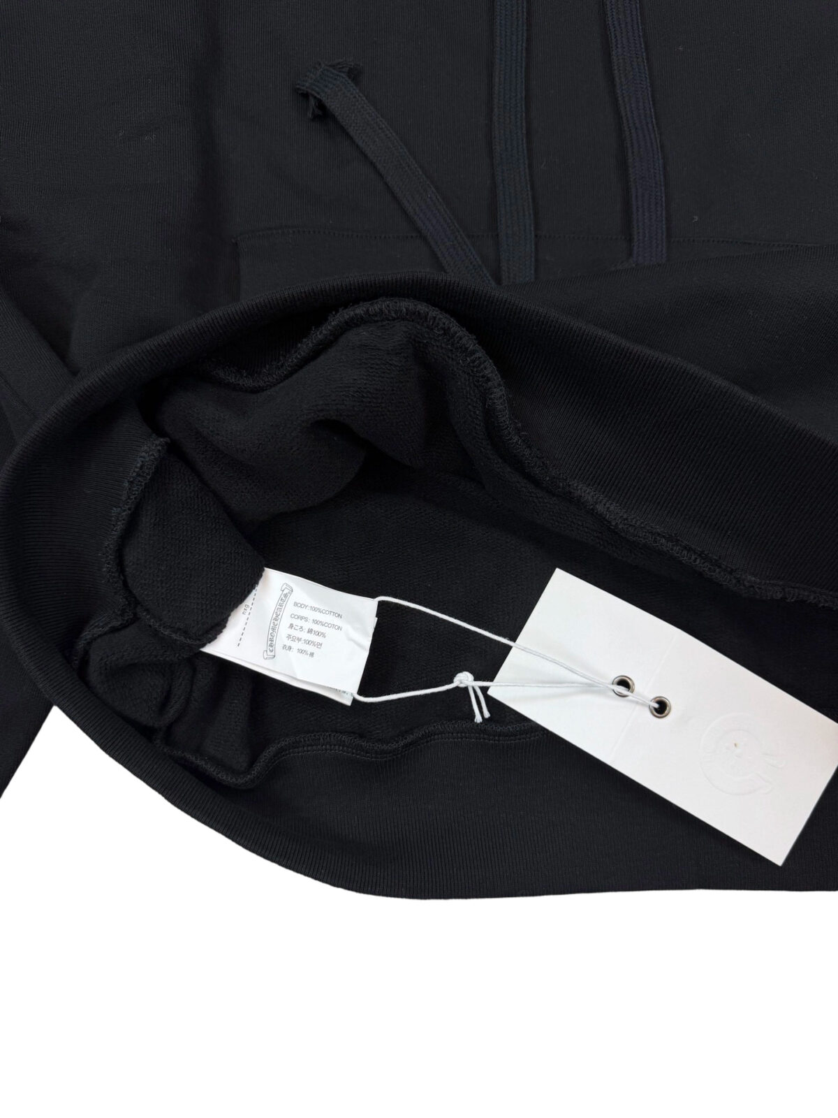Chrome Hearts Hoodie White Sweatshirt Black OG0727147