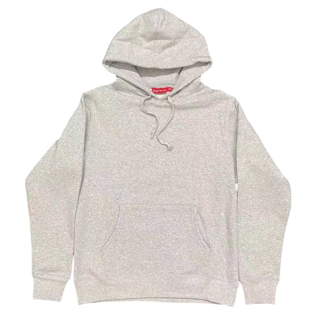Supreme Satin Appliqué Hooded Sweatshirt grey OG0729218